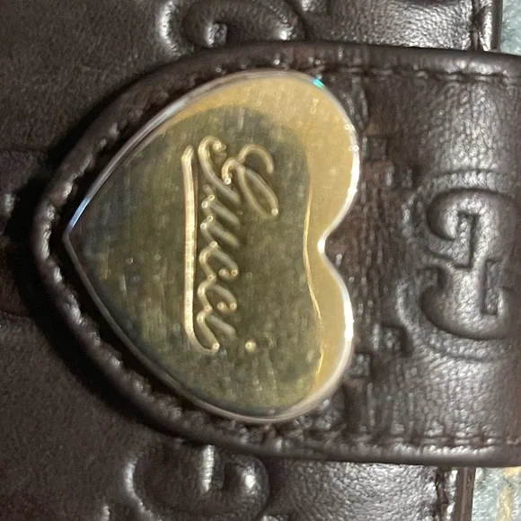 Authentic Gucci brown leather guccissima logo long around zip wallet - Picture 2 of 14